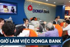 giờ làm việc DongA Bank