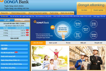 Phí chuyển tiền DongA Bank bao nhiêu?